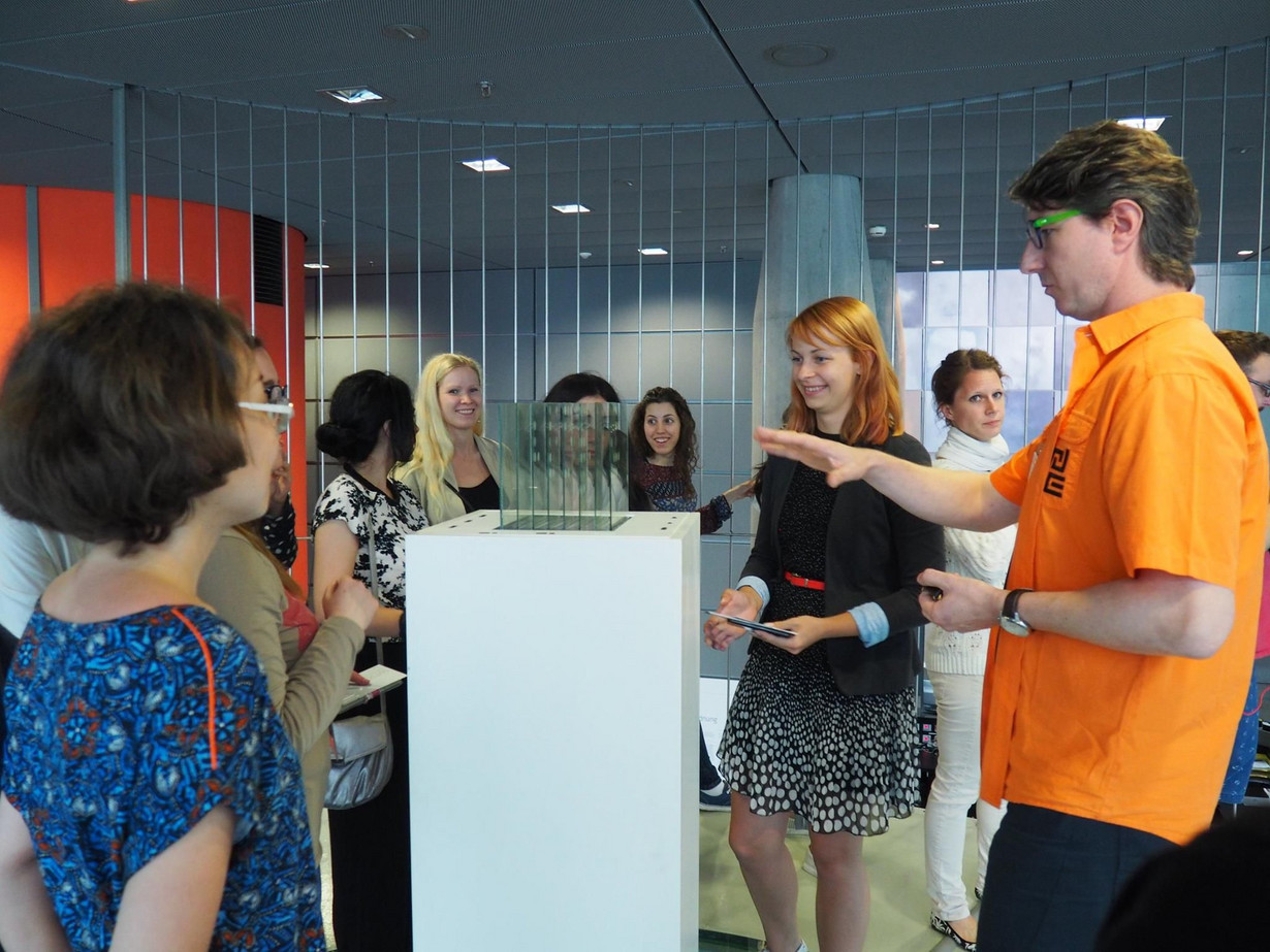 EERA summer school visiting Ars Electronica, Linz