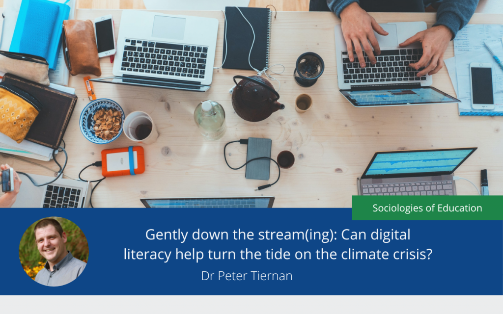 Gently down the stream(ing): Can digital literacy help turn the tide on the climate crisis?